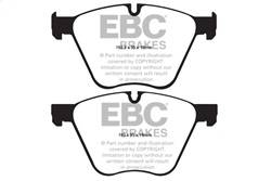 EBC Brakes - EBC Brakes DP32007C Redstuff Ceramic Low Dust Brake Pads - Image 1