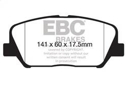 EBC Brakes - EBC Brakes DP22172 Greenstuff 2000 Series Sport Brake Pads - Image 1
