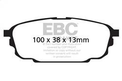 EBC Brakes - EBC Brakes DP21700 Greenstuff 2000 Series Sport Brake Pads - Image 1