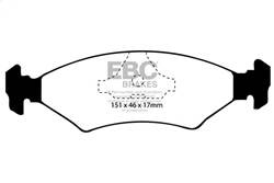 EBC Brakes - EBC Brakes DP2415 Greenstuff 2000 Series Sport Brake Pads - Image 1