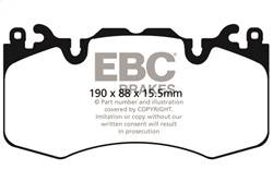 EBC Brakes - EBC Brakes DP62064 6000 Series Greenstuff Truck/SUV Brakes Disc Pads - Image 1