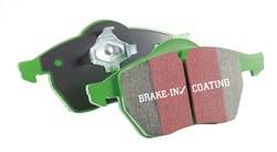 EBC Brakes - EBC Brakes DP62089 6000 Series Greenstuff Truck/SUV Brakes Disc Pads - Image 1