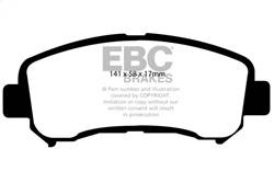 EBC Brakes - EBC Brakes DP41954R Yellowstuff Street And Track Brake Pads - Image 1