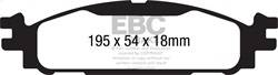 EBC Brakes - EBC Brakes DP41873R Yellowstuff Street And Track Brake Pads - Image 1
