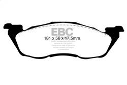 EBC Brakes - EBC Brakes UD593 Ultimax OEM Replacement Brake Pads - Image 1