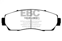EBC Brakes - EBC Brakes DP31743C Redstuff Ceramic Low Dust Brake Pads - Image 1