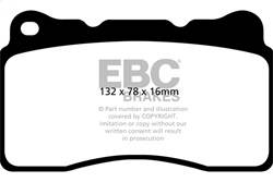 EBC Brakes - EBC Brakes DP22093 Greenstuff 2000 Series Sport Brake Pads - Image 1