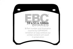 EBC Brakes - EBC Brakes DP2128 Greenstuff 2000 Series Sport Brake Pads - Image 1