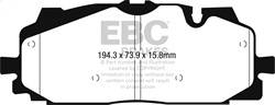 EBC Brakes - EBC Brakes DP22277 Greenstuff 2000 Series Sport Brake Pads - Image 1