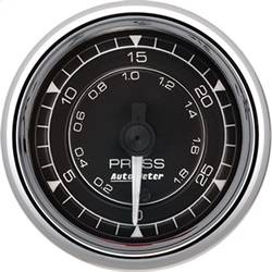 AutoMeter - AutoMeter 9764 Chrono Fuel Pressure Gauge - Image 1