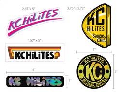 KC HiLites - KC HiLites 9948 Sticker Pack - Image 1