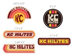 KC HiLites - KC HiLites 9949 Sticker Pack - Image 1