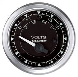 AutoMeter - AutoMeter 8192 Chrono Voltmeter Gauge - Image 1