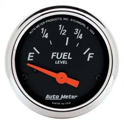 AutoMeter - AutoMeter 1423 Designer Black Fuel Level Gauge - Image 1