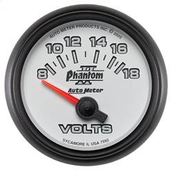 AutoMeter - AutoMeter 7592 Phantom II Electric Voltmeter Gauge - Image 1