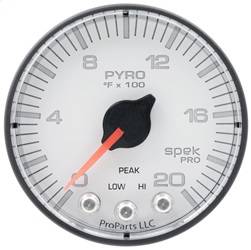 AutoMeter - AutoMeter P310128 Spek-Pro EGT Pyrometer Gauge Kit - Image 1
