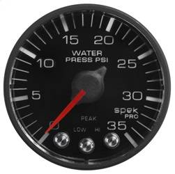 AutoMeter - AutoMeter P343328 Spek-Pro Electric Water Pressure Gauge - Image 1