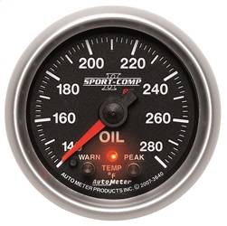 AutoMeter - AutoMeter 3640 Sport-Comp II Electric Oil Temperature Gauge - Image 1