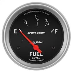 AutoMeter - AutoMeter 3514 Sport-Comp Electric Fuel Level Gauge - Image 1
