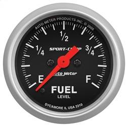 AutoMeter - AutoMeter 3310 Sport-Comp Electric Fuel Level Gauge - Image 1