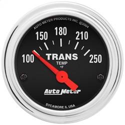 AutoMeter - AutoMeter 2552 Traditional Chrome Electric Transmission Temperature Gauge - Image 1