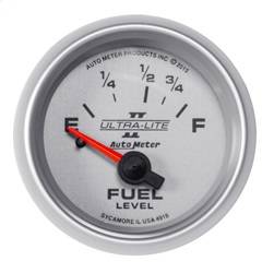 AutoMeter - AutoMeter 4918 Ultra-Lite II Electric Fuel Level Gauge - Image 1