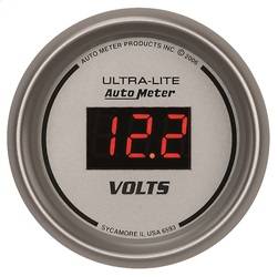 AutoMeter - AutoMeter 6593 Ultra-Lite Digital Voltmeter Gauge - Image 1