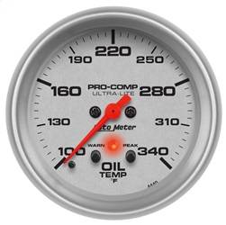 AutoMeter - AutoMeter 4440 Ultra-Lite Electric Oil Temperature Gauge - Image 1