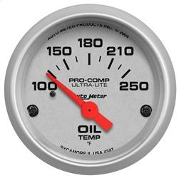 AutoMeter - AutoMeter 4347 Ultra-Lite Electric Oil Temperature Gauge - Image 1