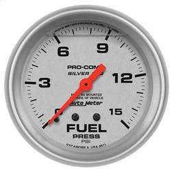 AutoMeter - AutoMeter 4611 Ultra-Lite Mechanical Fuel Pressure Gauge - Image 1