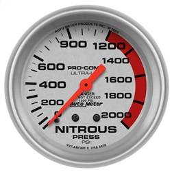 AutoMeter - AutoMeter 4428 Ultra-Lite Mechanical Nitrous Pressure Gauge - Image 1