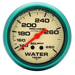 AutoMeter - AutoMeter 4535 Ultra-Nite Water Temperature Gauge - Image 1