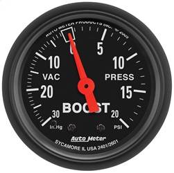 AutoMeter - AutoMeter 2601 Z-Series Mechanical Boost/Vacuum Gauge - Image 1