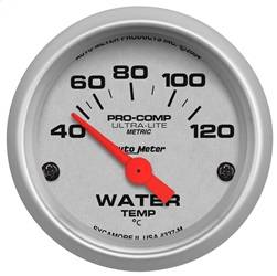 AutoMeter - AutoMeter 4337-M Ultra-Lite Electric Water Temperature Gauge - Image 1