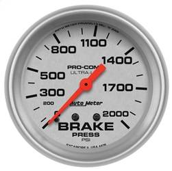 AutoMeter - AutoMeter 4426 Ultra-Lite Mechanical Brake Pressure Gauge - Image 1