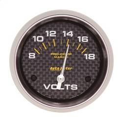 AutoMeter - AutoMeter 200757-40 Marine Electric Voltmeter Gauge - Image 1