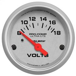AutoMeter - AutoMeter 4391 Ultra-Lite Electric Voltmeter Gauge - Image 1