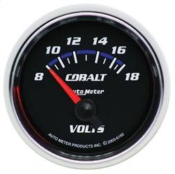 AutoMeter - AutoMeter 6192 Cobalt Electric Voltmeter Gauge - Image 1