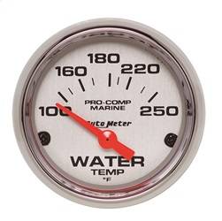 AutoMeter - AutoMeter 200762-35 Marine Electric Water Temperature Gauge - Image 1