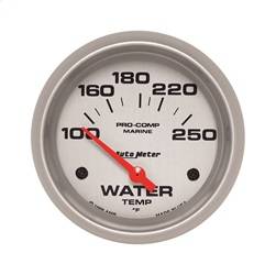 AutoMeter - AutoMeter 200763-33 Marine Electric Water Temperature Gauge - Image 1
