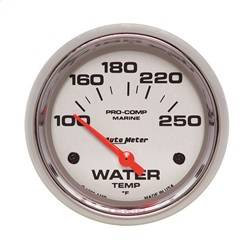 AutoMeter - AutoMeter 200763-35 Marine Electric Water Temperature Gauge - Image 1