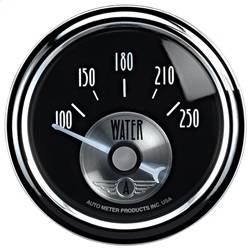 AutoMeter - AutoMeter 2038 Prestige Series Black Diamond Water Temperature Gauge - Image 1
