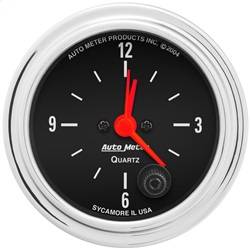 AutoMeter - AutoMeter 2585 Traditional Chrome Clock - Image 1