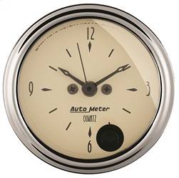 AutoMeter - AutoMeter 1885 Antique Beige Clock - Image 1