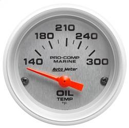 AutoMeter - AutoMeter 200764-33 Marine Electric Oil Temperature Gauge - Image 1