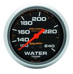 AutoMeter - AutoMeter 5433 Pro-Comp Liquid-Filled Mechanical Water Temperature Gauge - Image 1