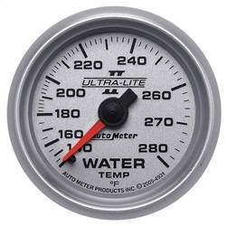 AutoMeter - AutoMeter 4931 Ultra-Lite II Mechanical Water Temperature Gauge - Image 1