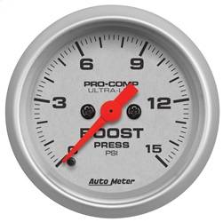 AutoMeter - AutoMeter 4350 Ultra-Lite Electric Boost Gauge - Image 1