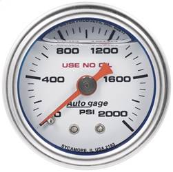AutoMeter - AutoMeter 2183 Autogage Mechanical Nitrous Oxide Pressure Gauge - Image 1
