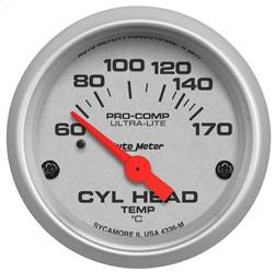 AutoMeter - AutoMeter 4336-M Ultra-Lite Electric Cylinder Head Temperature Gauge - Image 1